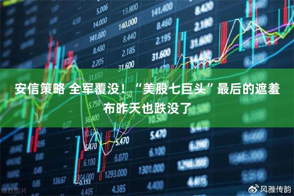 安信策略 全军覆没！“美股七巨头”最后的遮羞布昨天也跌没了