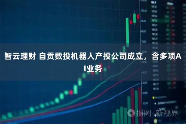 智云理财 自贡数投机器人产投公司成立，含多项AI业务