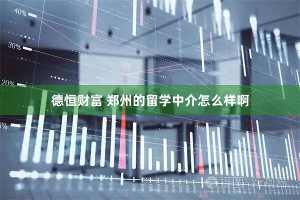 德恒财富 郑州的留学中介怎么样啊